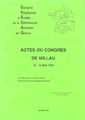 ACTES DU CONGRÈS DE MILLAU